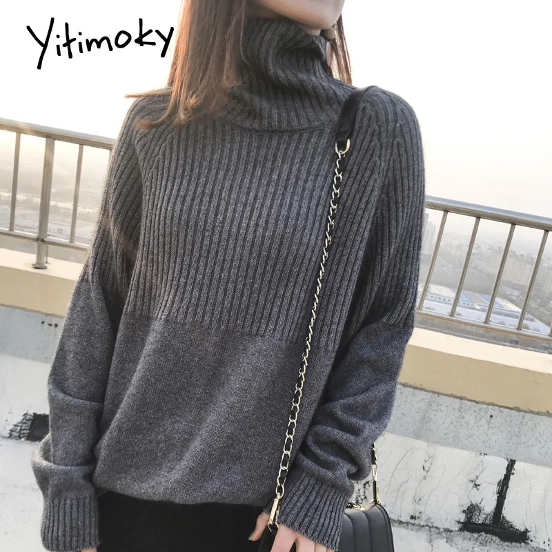 Харадзюку больше размера d водолазка женские Свитера s Повседневные пуловеры с