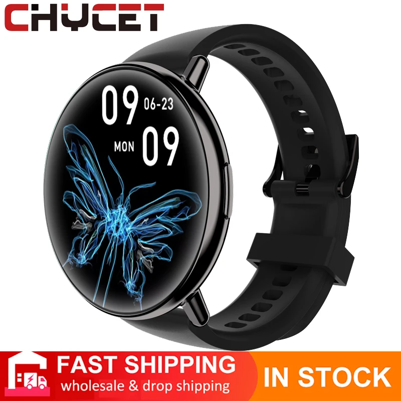 

CHYCET 2021 New Smart Watch Men Women Bluetooth Call Watches Sport Fitness Tracker Weather Push Music Control Smartwatch