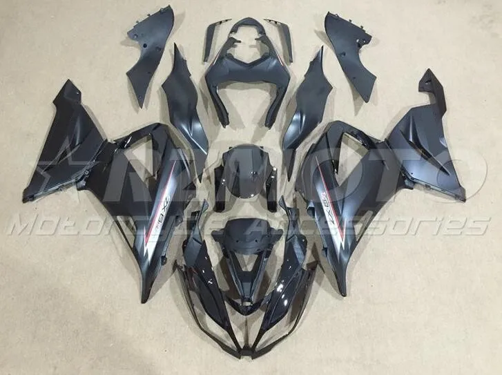 

Литьевая пресс-форма, новый комплект обтекателей из АБС-пластика для kawasaki Ninja ZX-6R 599 ZX6R 636 2013 2014 2015 2016 2017 2018, черный комплект кузова