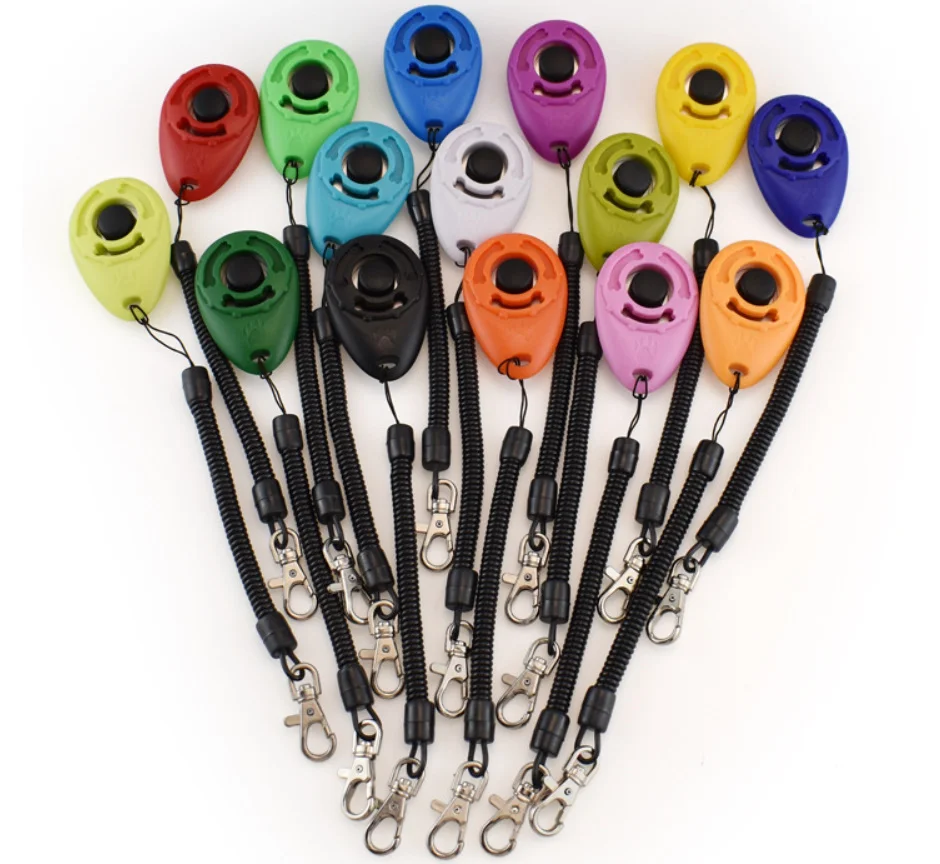 1 шт. пластиковый тренировочный кликер для кошек и собак|Кликеры дрессировки| |