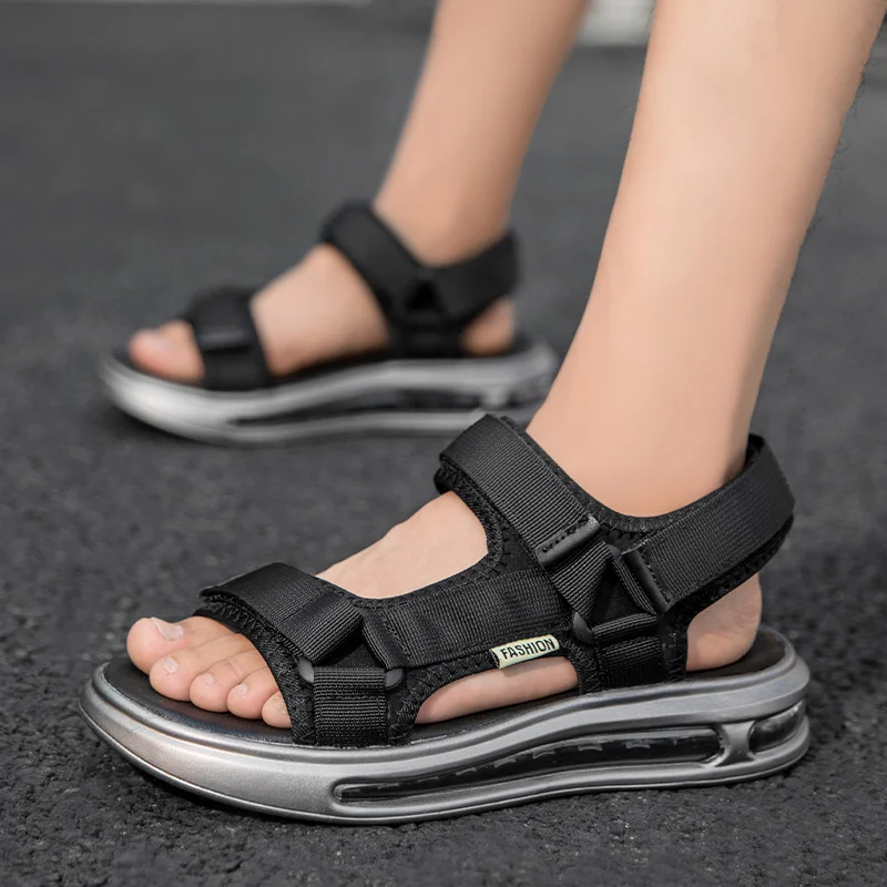 

Air Shoes Athletic Sandals Men Male Shoes Summer Beach Mens Sandles Water Casual Men's Fashion Sneakers Black Slippers