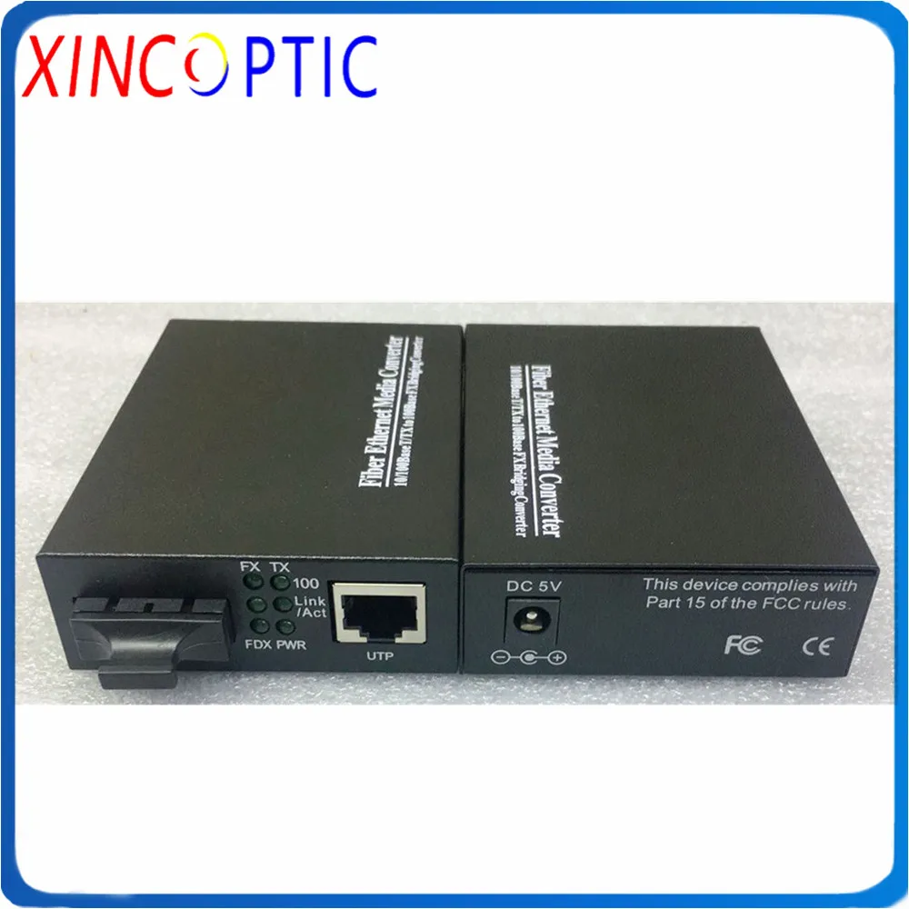 100 км м Одномодовый двойной волоконный нм SC/UPC Волоконно-оптический медиа