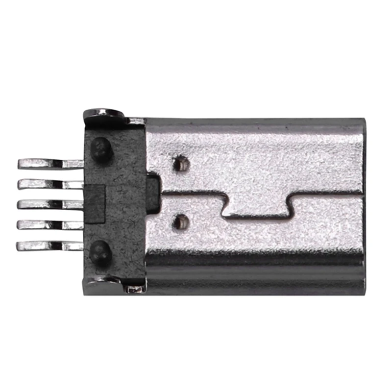 GTBL 10 штук мини Тип USB B мужской 180 Градусов 5-Контактный SMD SMT для пайки и гнездом