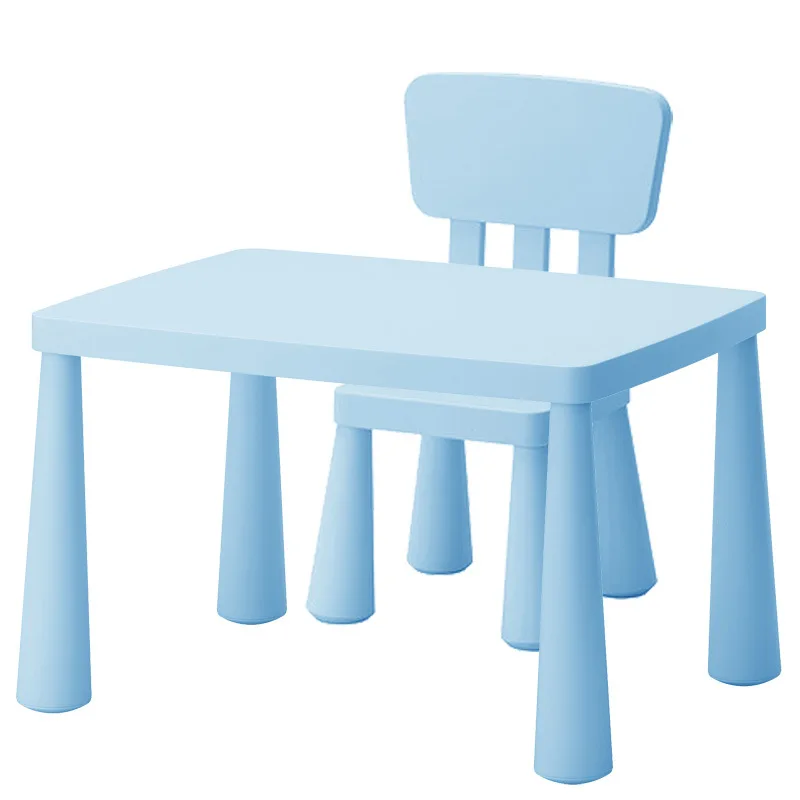 New Thickening Children's desk and chair suit combination Kindergarten dining table set kids furniture |