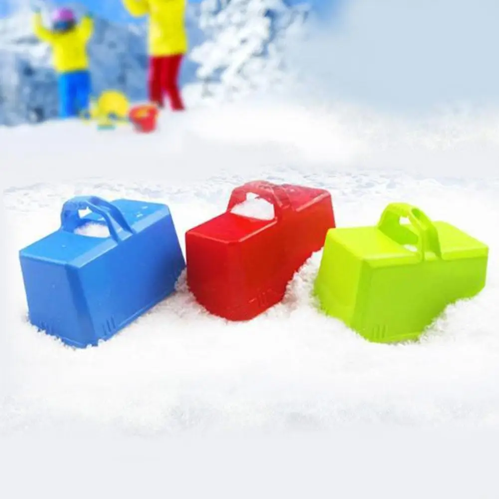 

Winter Block Mold Funny Plastic Castle Foundation Brick Mould Kids Mold Maker W4E5 Winter Sand Block Outdoor U6U0