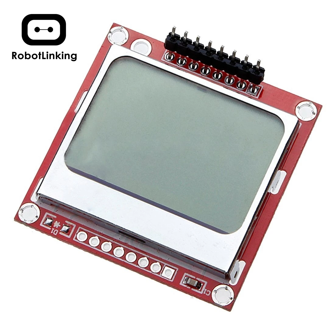Nokia 5110 ЖК-модуль подсветки для Arduino белый 84x48 один мега прототип