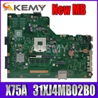 Материнская плата X75VB X75VD REV: 2,0 для Asus X75VC X75VD X75V X75A X75A1 материнская плата для ноутбука 31XJ4MB02B0