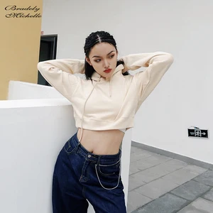 BRADELY MICHELLE, осень 2019, женские модные пуловеры, уличная одежда, сексуальные толстовки moletom с длинным рукавом