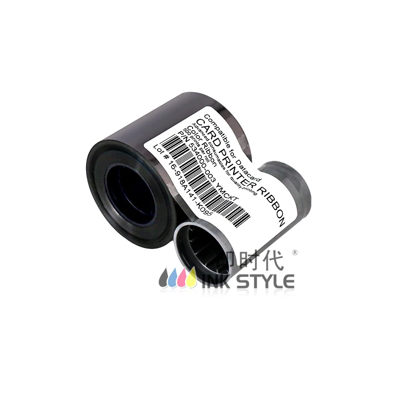 Набор из 2 шт. общий набор данных 534000-003 YMCKT цветная лента 500 принтов используется в