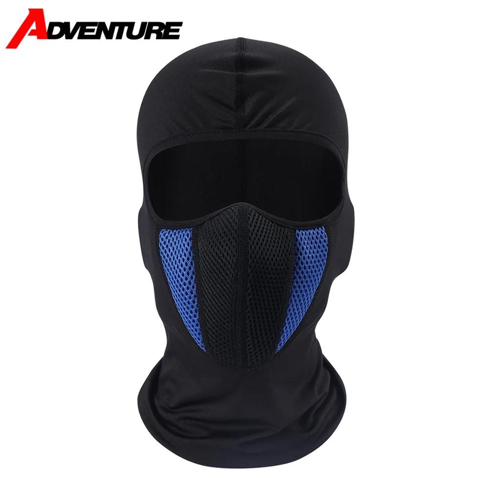 

Motorcycle Balaclava Moto Full Face Mask Windproof Skiing Head Masks Tactical Motocross Cycling Biker Hood Cap Men Helmet Summer
