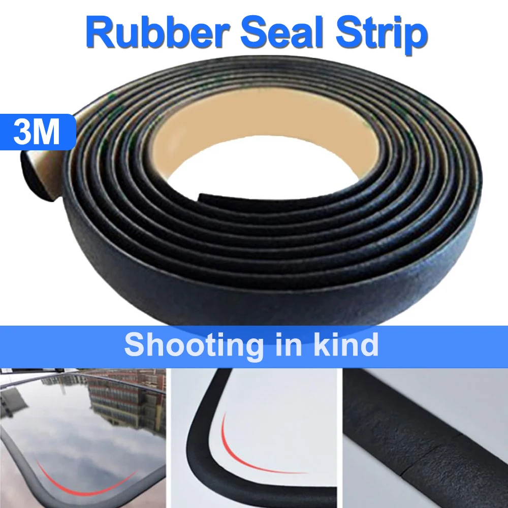 

Discount! Car Door Rubber Seal Strip Sealing Adhesive Stickers Car Insulation Weatherstrip Accessories Wholesale Quick delivery