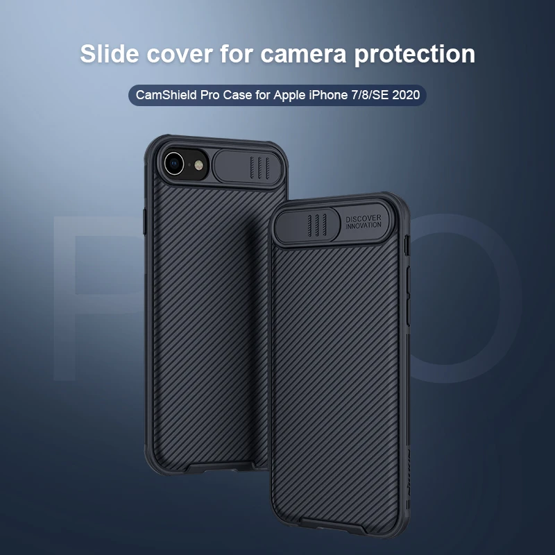 Чехол NILLKIN CamShield для iPhone 8/7/SE2/2020 New SE защитный чехол камеры противоскользящий