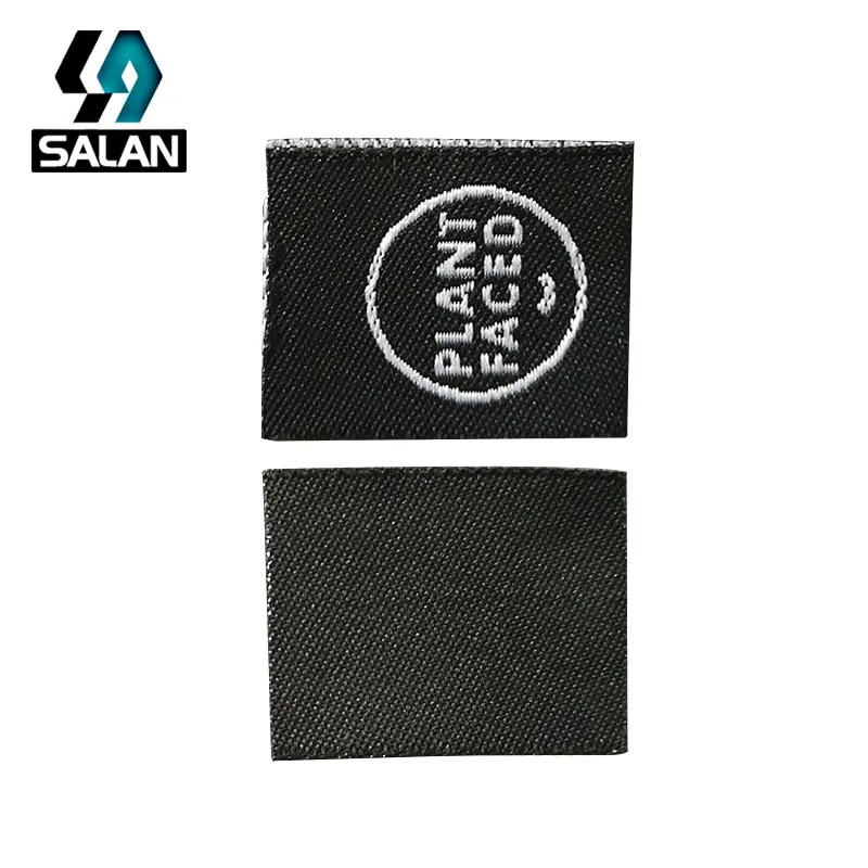 Индивидуальные этикетки для одежды индивидуальные тканые из дамаста в