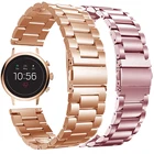 Ремешок из нержавеющей стали для Fossil Q Venture Smart Watch Band 18 мм быстросъемные ремешки для Fossil Q Venture Gen 3Gen 4HR Gen 4
