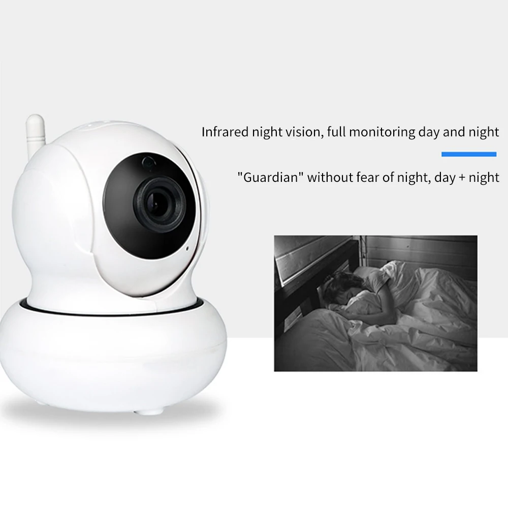 Мини монитор ip камера удаленный 1080P домашняя WiFi наблюдения безопасности HD