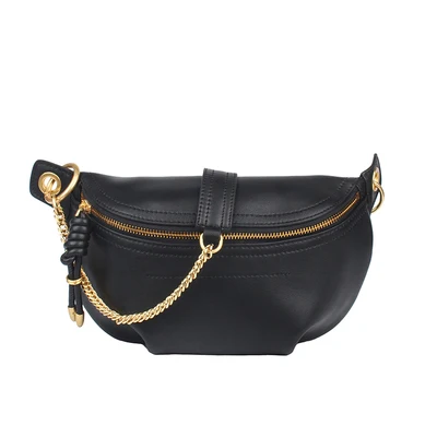 

luxury Women Waist Pack Serpentine PU Leahter Waist Bag Female Fashion Phone Packs Female Purse