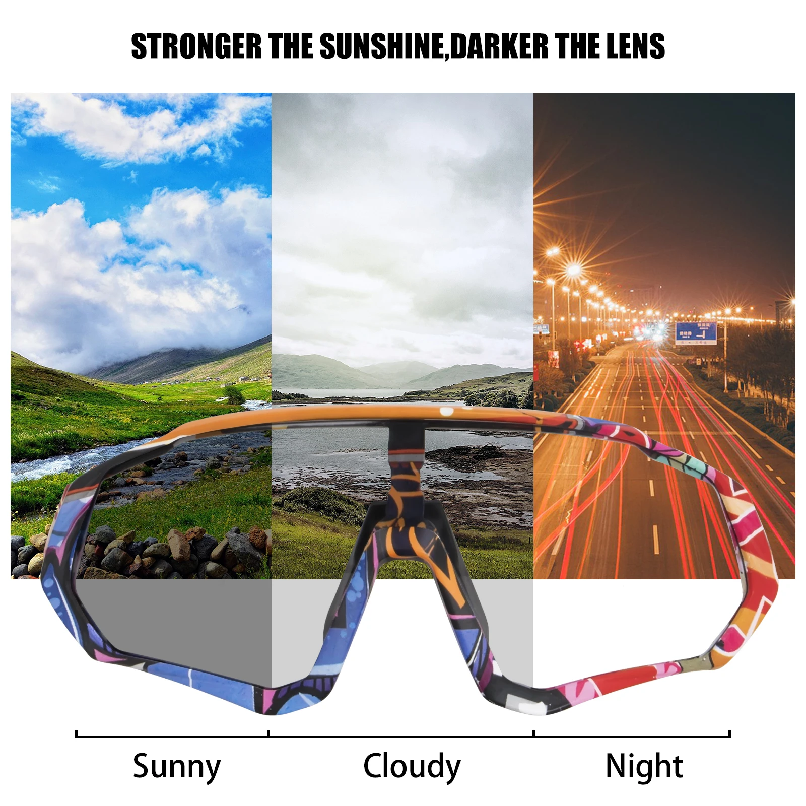 2020 фотохромные велосипедные очки gafas ciclismo спортивные солнцезащитные для рыбалки