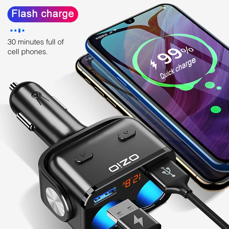 USB зарядное устройство прикуриватель в автомобиле аксессуары для интерьера