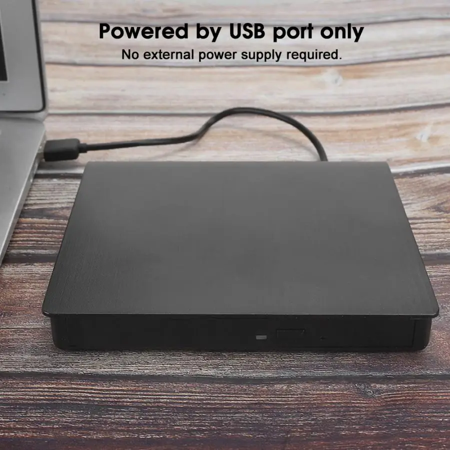 Внешний мобильный оптический привод USB 3 0 аксессуары для ноутбука с матовой