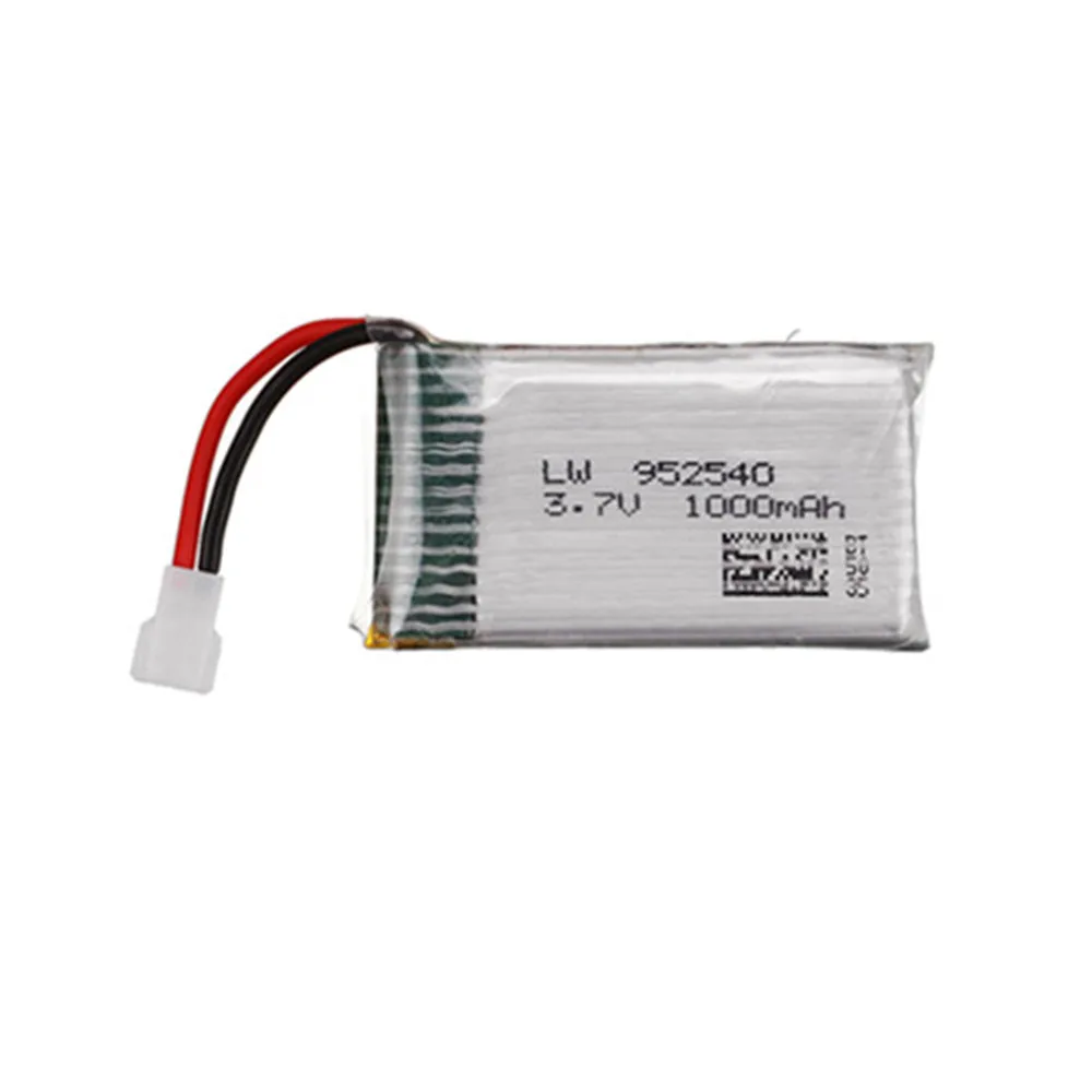 Аккумулятор 3 7 в 1000 мАч 952540 для Syma X5 X5C X5SC X5SW TK M68 MJX X705C SG600 HQ898B H11D H11C H11WH T64 Запчасти