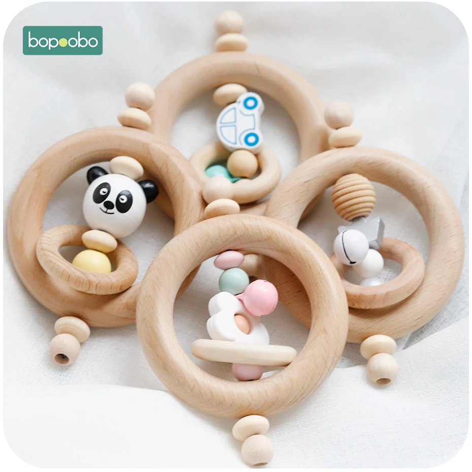 1 шт. деревянное детское кольцо прорезыватель для зубов|Детские прорезыватели| |