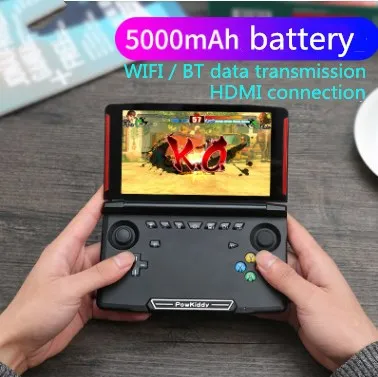 Игровая консоль Powkiddy X18 5 дюйма Wi Fi Bluetooth 2 + 32 ГБ DC / NGP/MD аркадные игры|Портативные