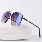 Роскошные брендовые дизайнерские модные классические солнцезащитные очки Mach Six Eigh стиль с градиентными линзами Мужские Винтажные брендовые дизайнерские солнцезащитные очки Oculos