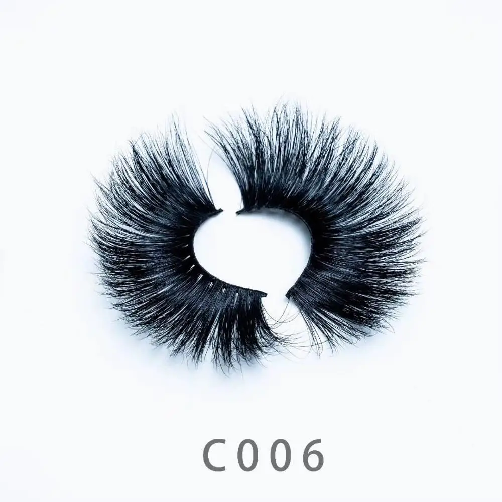 WS 30 мм долпонительные удлиненные накладные ресницы настоящие норковые волосы