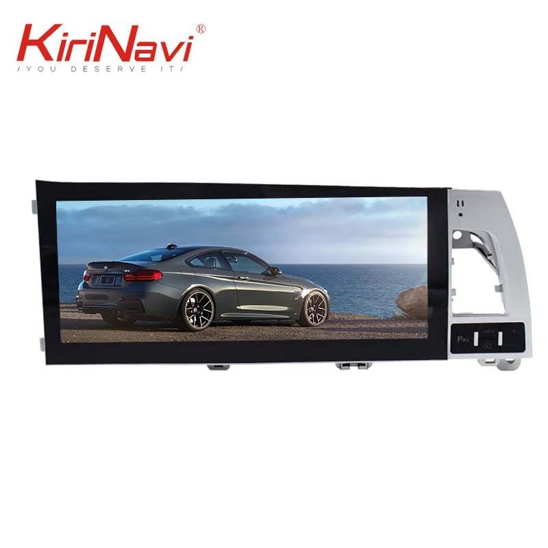 KiriNavi Android 7,1 10,2" широкоэкранное автомобильное радио для Audi A6 A6L Автомобильный мультимедийный dvd-плеер gps навигация wifi 2005