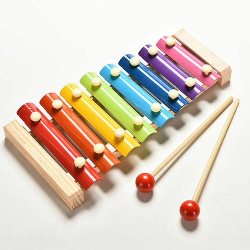 Фото Детский музыкальный инструмент деревянный ксилофон детские музыкальные
