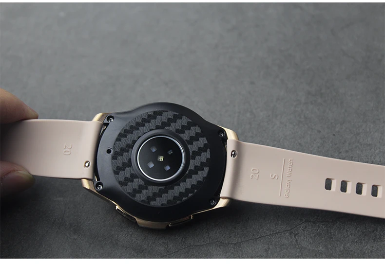 2 шт задняя защитная пленка для экрана для samsung gear S3 Classic Frontier из углеродного волокна Watch Back Flim 22 мм