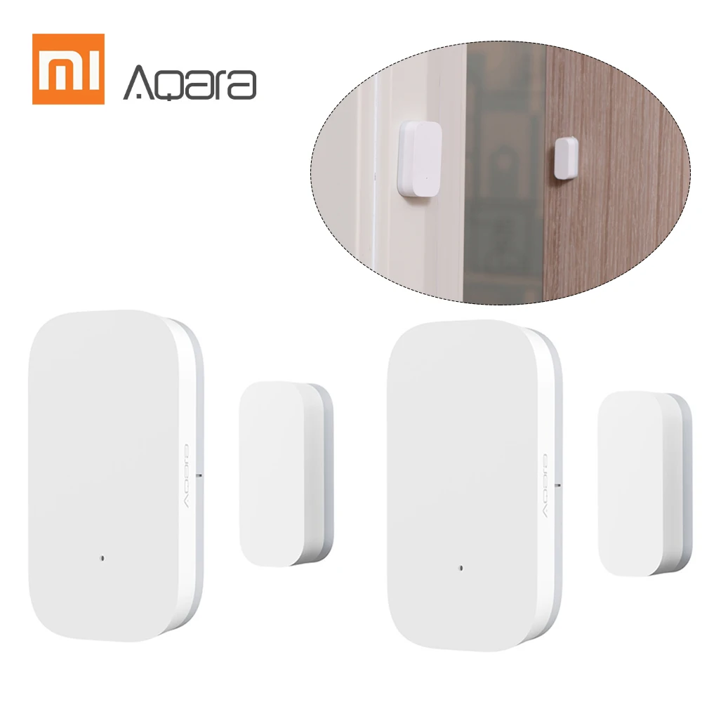 8 шт. Aqara умный дверной оконный датчик Zigbee беспроводное соединение умный mi ni дверной датчик работает для xiaomi mi APP Android IOS Phone