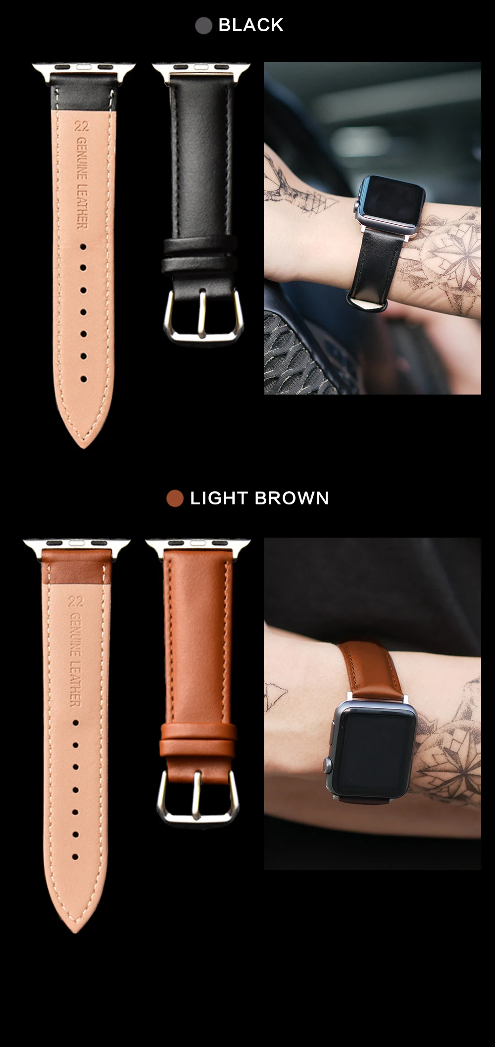 Ремешок для apple watch группа кожаный ремешок 42 мм, 38 мм, ремешок для часов, correa apple iwatch 44 мм 40 мм 5/4/3/2/1 браслет аксессуары
