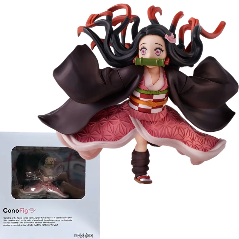 

Spot Original Aniplex Demon Slayer Figure ConoFig Kamado Nezuko 10cm Anime Figurine Action Collection Doll Model Kids Toys Gifts