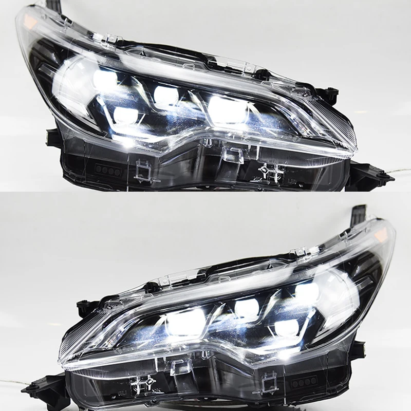 

1 комплект светодиодных передних фар, динамичессветодиодный светодиодные фары в сборе, популярные фары для Toyota Fortuner