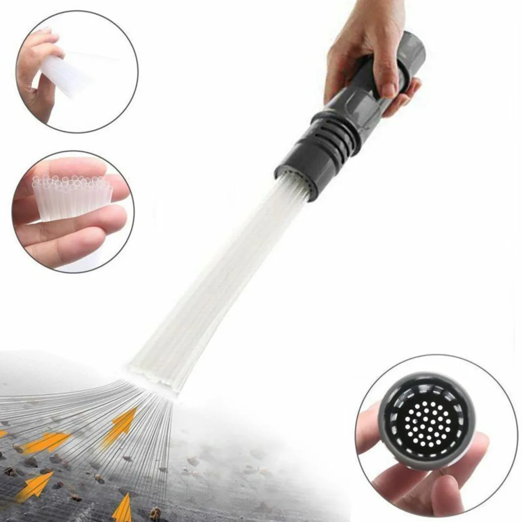 

Dust Brush Universal Vacuum Cleaner Attachment Dirt Remover Cleaning Tool UNIVERSAL FASTENING Flexible Hoses Cleaning Brushes