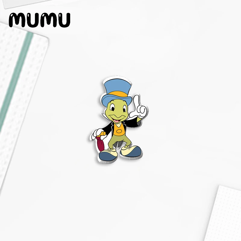 Новинка 2021 булавка для лацкана Пиноккио Акриловые Броши Cleo Jiminy ручной работы