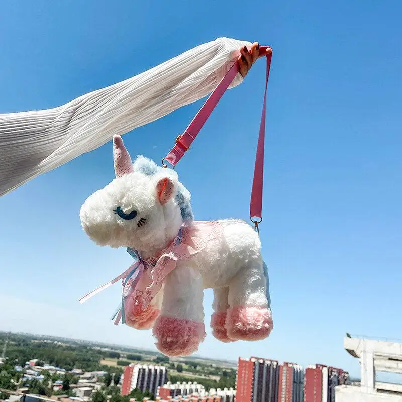 1 шт. плюшевый рюкзак для девочек 40 см | Игрушки и - Цена: 739.5