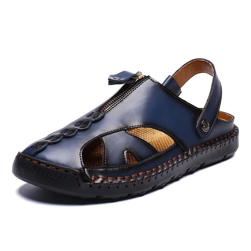 

Cuero/мужские сандалии; sandalet hombre sandalias herren ete zandalias; Мужские рабочие сандалии; sandalen; 2019