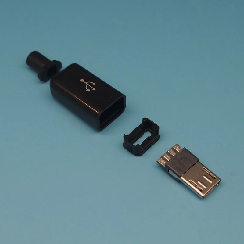 20 комплектов 4 в 1 микро usb кабель Соединительный штекер mike plug|Коннекторы и