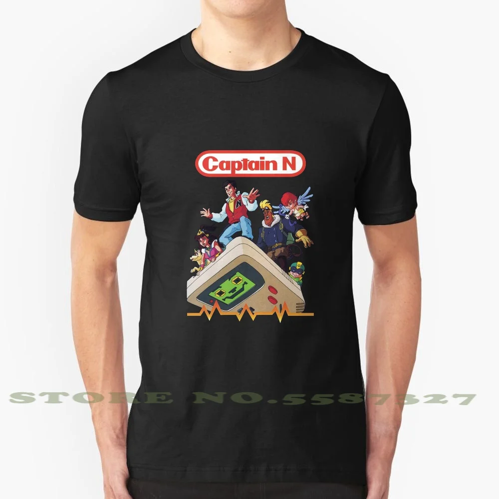 Капитан N Графический под заказ Забавный горячая Распродажа футболка капитан Game