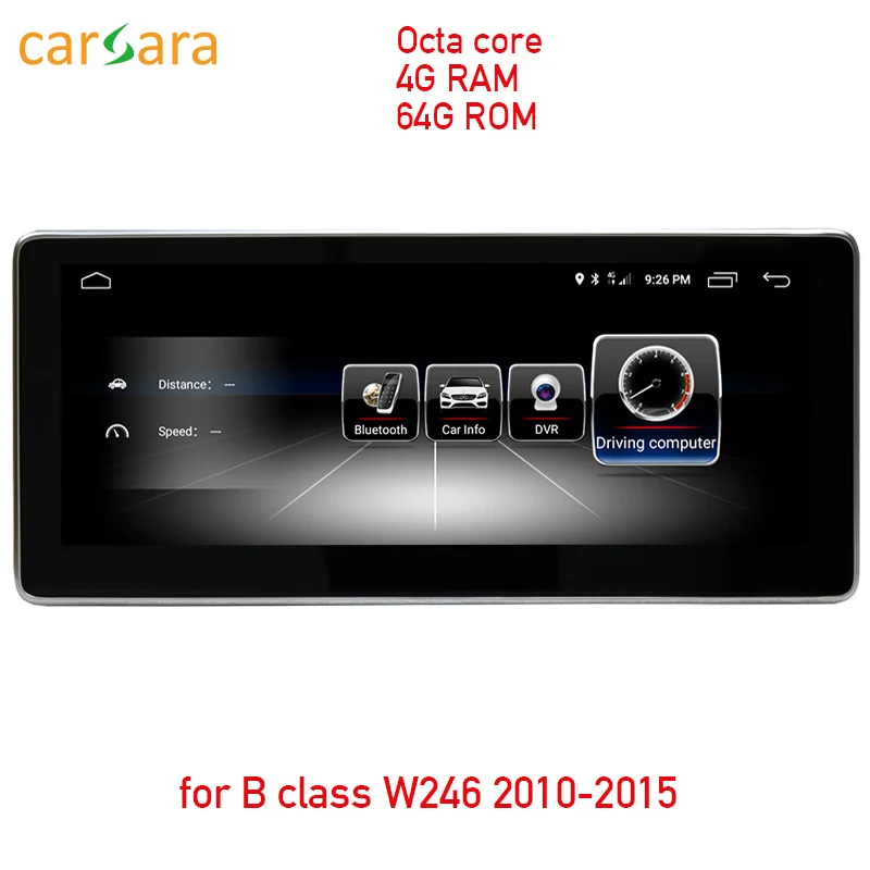 4G Оперативная память 64G Встроенная Android Сенсорный экран для Benz B класс W246 2012 2017 10 25