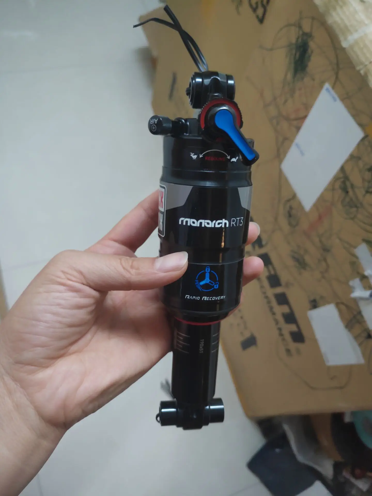 Rockshox Monarch RT3 Задний амортизатор Полный размер Мелодия мм 190 51 debon air standard | Спорт и