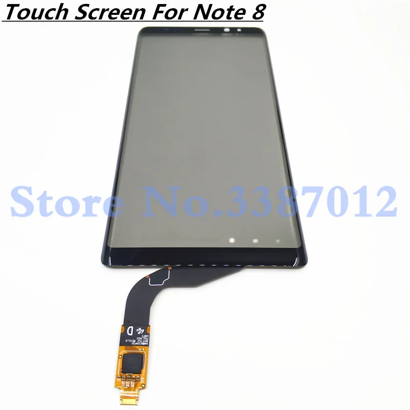 Новый сенсорный экран 6 3 &quotдля Samsung Note 8 дигитайзер стеклянная панель для Galaxy Note8