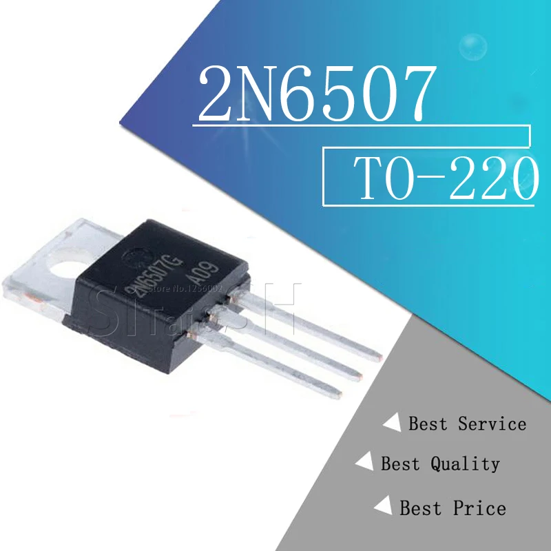 Интегральная схема 2N6507 2N6507G TO-220 400V 25A 10 шт. | Электронные компоненты и