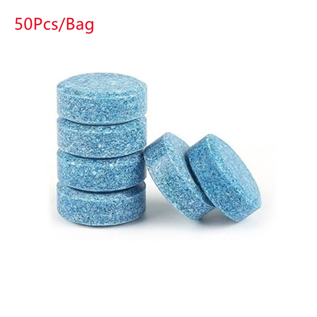 

50 шт./пакет, автомобильный концентрированный твердый стеклоочиститель, тонкий шипучий лист, стеклоочиститель, точный автомобильный очисти...