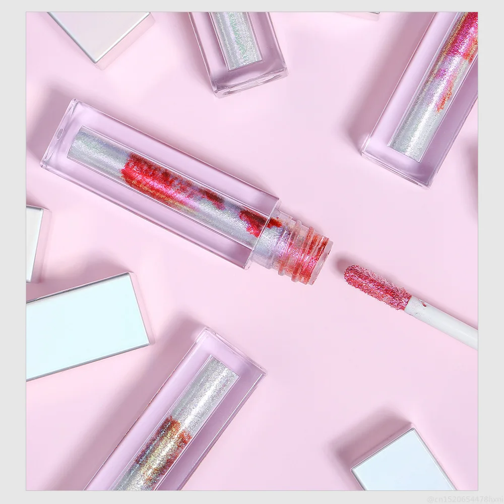 10 цветов блестящая жидкая тени для век водостойкие стойкие блестящие и Сияющие