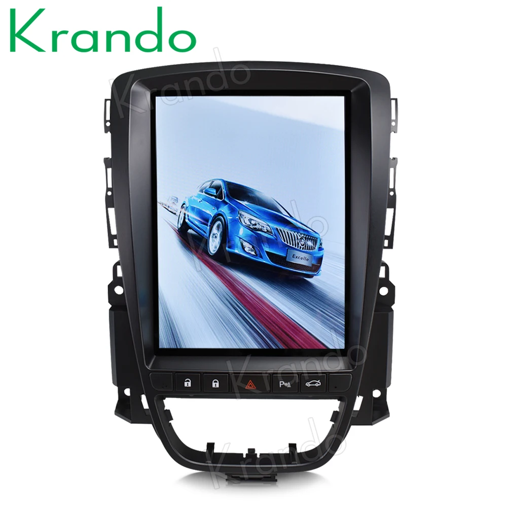 Автомобильный мультимедийный плеер Krando на платформе Android 9 0 с вертикальным
