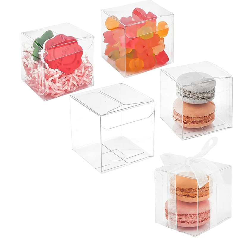 

Прозрачные подарочные коробки, пластиковые подарочные коробки, прозрачные коробки для конфет, для печенья, свадебной вечеринки, дня рожден...