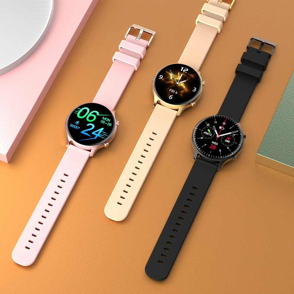 

LOkSIV Smart Watch Women's watches IP68 Waterproof Heart Rate Blood Pressure Men's wrist watch For IPhone samsung huawei Clock